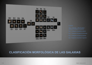 clasificación morfológica de las galaxias