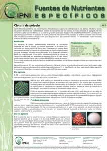 Cloruro de potasio - International Plant Nutrition Institute