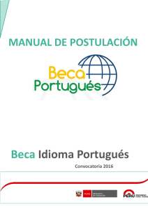 Beca Idioma Portugués