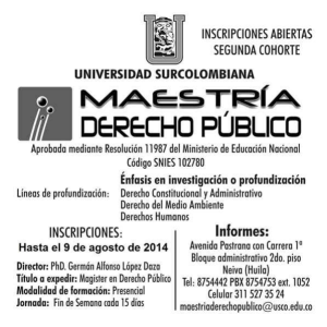 derecho pub icc - Universidad Surcolombiana
