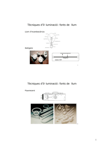 Tècniques d`Il· luminació