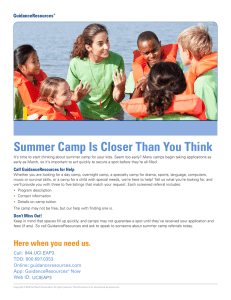 Summer Camp Is Closer Than You Think