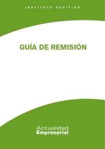 GUÍAS DE REMISIÓN - Actualidad Empresarial