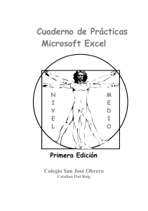 Cuaderno de Prácticas Microsoft Excel