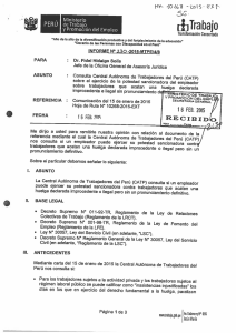 Ejecicio de la potestad sancionadora del empleador sobre