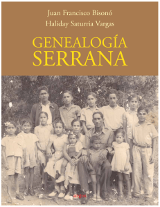 Genealogía Serrana - Buenalectura