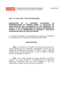 documento - Comisiones Obreras de Industria de Madrid