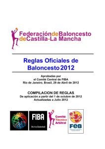 Reglas Oficiales de Baloncesto 2012