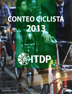 Conteo Ciclista 2013