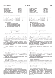 Informació pública de les bases específiques per a la provisió amb