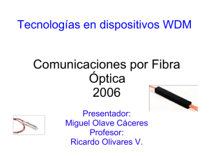 Comunicaciones por Fibra Óptica 2006