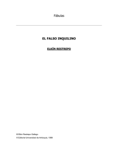 Fábulas EL FALSO INQUILINO - Biblioteca Digital