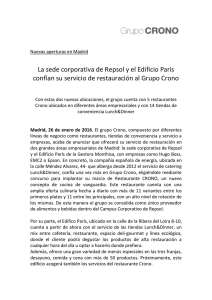 La sede corporativa de Repsol y el Edificio París confían su servicio