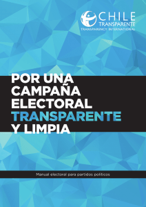 Manual electoral para partidos políticos