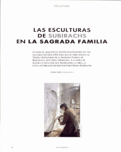 LAS ESCULTURAS DE SUBIRACHS E N LA SAGRADA FAMILIA