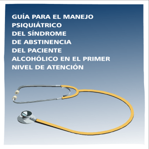 Guía sindrome de abstinencia pdf - Respyn :: Revista Salud Pública