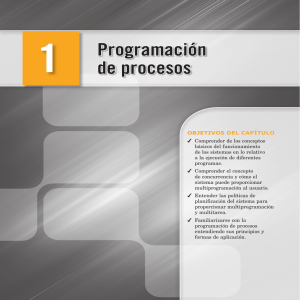 Programación de procesos