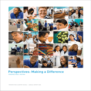 2005 Annual Report - Perspectives Charter School