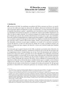 El Derecho a una Educación de Calidad