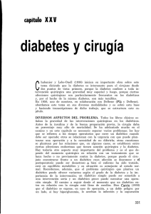 diabetes y cirugía