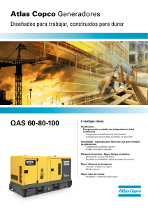 Atlas Copco Generadores QAS 60-80-100