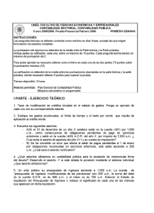 Contabilidad Sectorial (1r. Cuatr.)