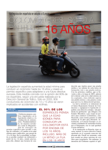 Ciclomotores: España aumentará la edad mínima para conducirlos