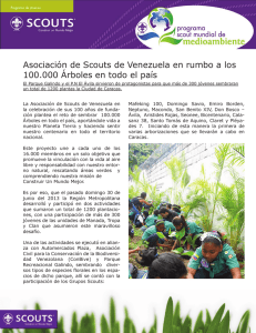 leer más... - Asociación de Scouts de Venezuela
