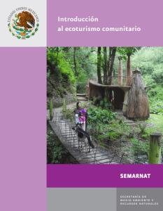 Ecoturismo. SEMARNAT - Instituto Nacional de Ecología y Cambio