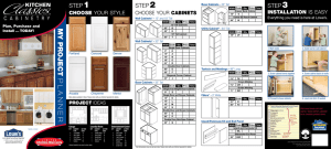 my project planner - Kitchen classics cabinetry