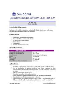 grasa mv - productos de silicon