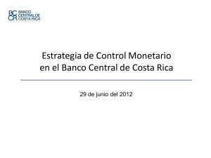 Presentación Banco Central de Costa Rica - captac