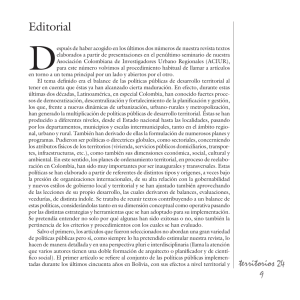 Editorial - Portal de Revistas UR