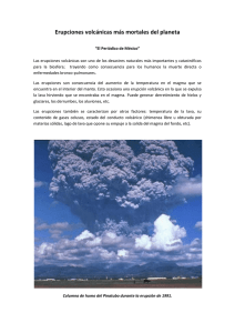 Erupciones volcánicas más mortales del planeta