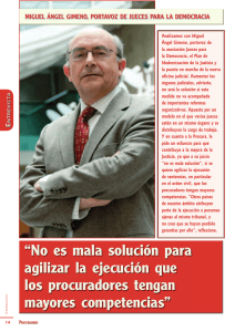 “No es mala solución para agilizar la ejecución que los