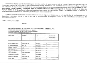 Transcurrido el plazo de IO días hóbiles para formular escritos de