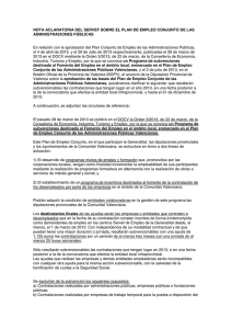 NOTA SERVEF PLAN EMPLEO CONJUNTO ADMINISTRACIONES