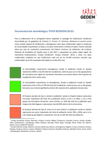 Documentación metodologica -TIPOS RESIDENCIALES
