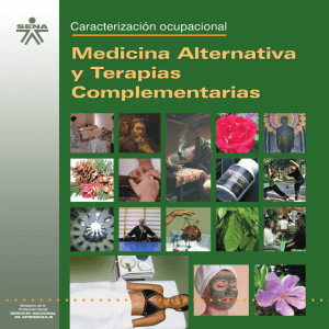caracterización medicina alternativa y terapias