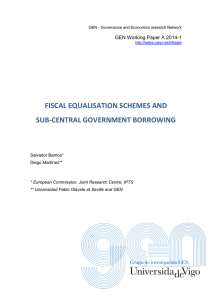 fiscal equalisation schemes and sub
