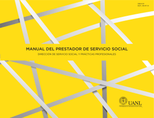 manual del prestador de servicio social
