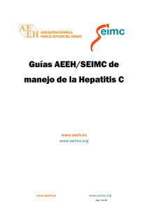 Guías AEEH/SEIMC de manejo de la Hepatitis C [2016]