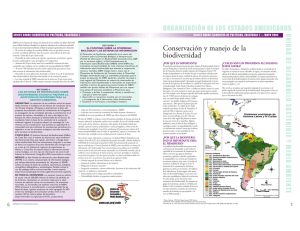 Conservación y manejo de la biodiversidad