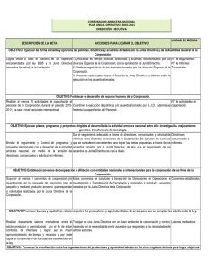 dirección ejecutiva