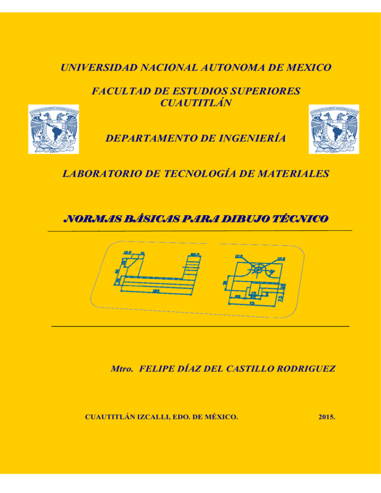 Normas Básicas Para Dibujo Técnico
