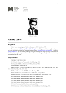 Alberto Lobos - Artistas Visuales Chilenos