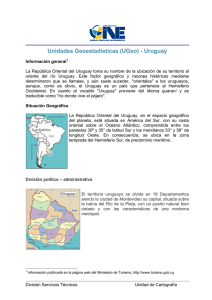 Unidades Geoestadísticas (UGeo)