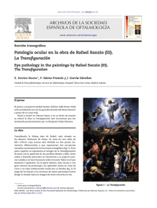 Patología ocular en la obra de Rafael Sanzio (III). La Transfiguración