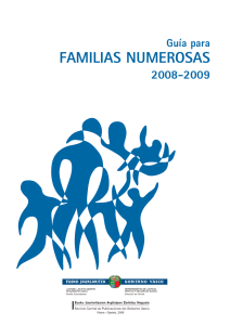 Guía para Familias Numerosas 2008