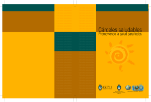 Cárceles saludables - Representación OPS/OMS en Argentina